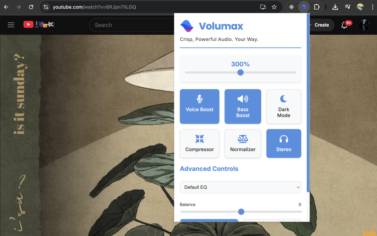 Volumax in action